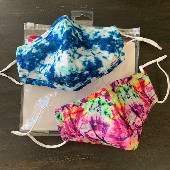 BRAND NEW UNUSED Tie Dye Reusable Face Masks - Picture 2 of 3